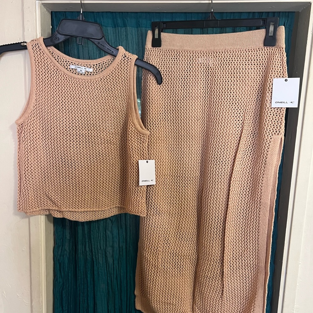 O'Neill Crochet Cover Up Matching Set